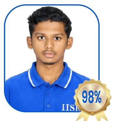 Arjun G Kanchan — 98% in II PUC 2025-26