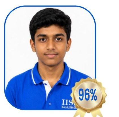 Sanjan .L — 96% in II PUC 2025-26