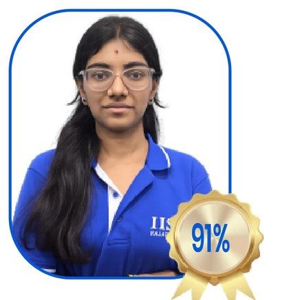 Darshini C — 91% in X-Std 2025-26