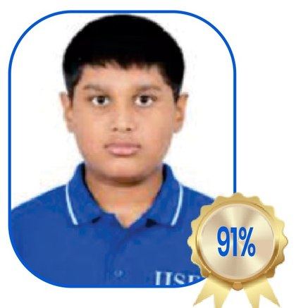 Harshit kumar D — 91% in X-Std 2025-26