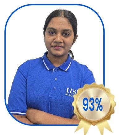 Harshitha S — 93% in X-Std 2025-26