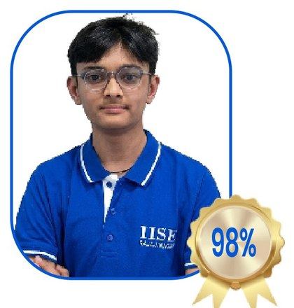 Jainam P Mehta — 98% in X-Std 2025-26