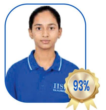 Pranarthi S A — 93% in X-Std 2025-26