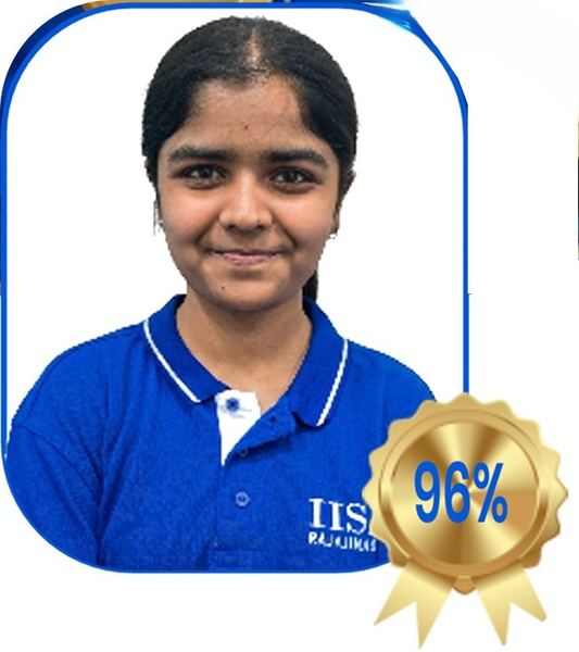 Prathiksha L — 96% in X-Std 2025-26