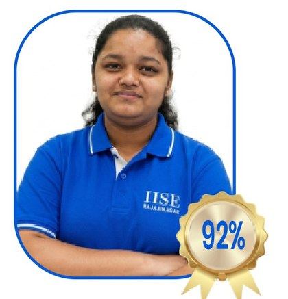 Sharvani P — 92% in X-Std 2025-26