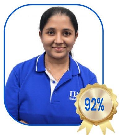 Spoorthi B Poojari — 92% in X-Std 2025-26