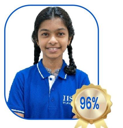 Sushmitha N — 96% in X-Std 2025-26