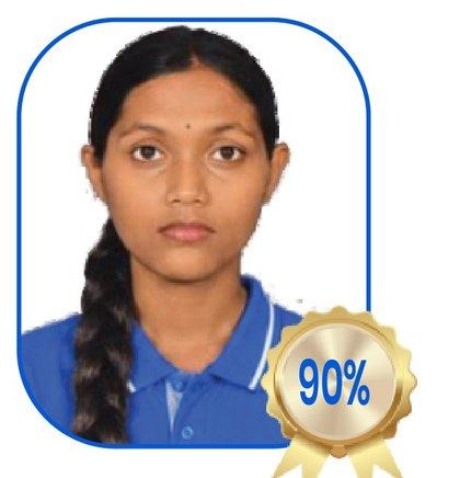 Varshitha — 90% in X-Std 2025-26