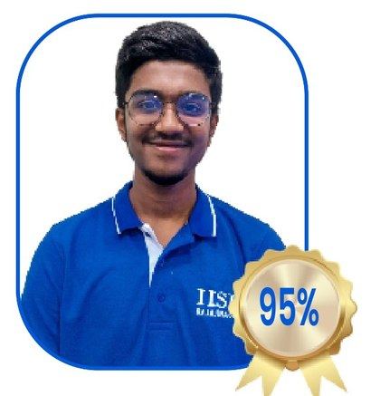 Vishal Kumar Reddy — 95% in X-Std 2025-26