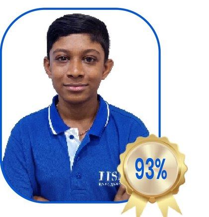Yashwanth M — 93% in X-Std 2025-26